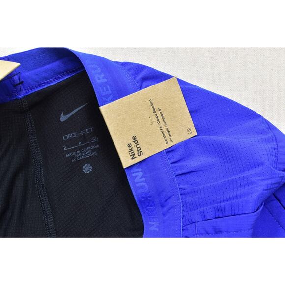 Nike Men's Royal Blue Running Shorts Regular Size S 5" Length NWT FN2992-480 - Picture 2 of 8